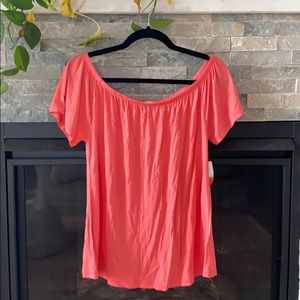 Old Navy off the shoulder tee